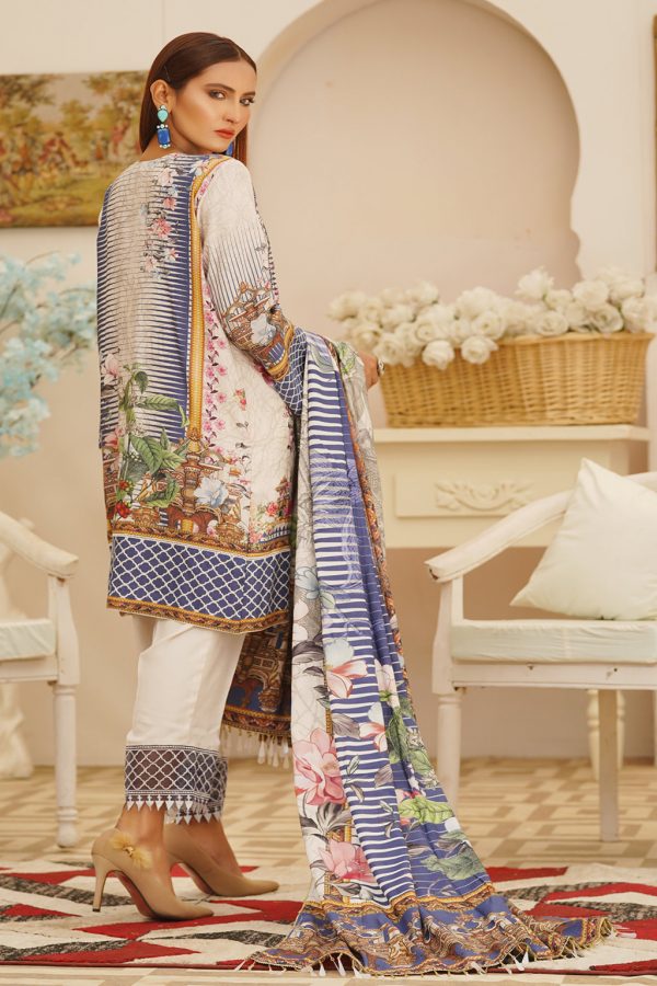 Sanoor Digital Print Linen`20 D#228