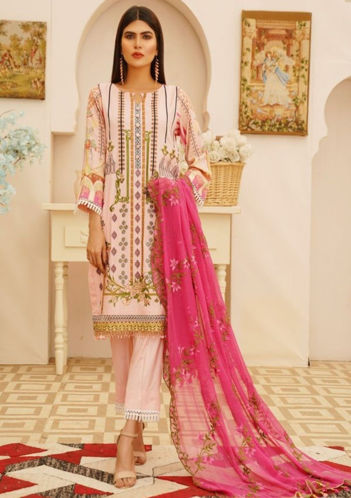 Sanoor Digital Print Linen`20 D#229