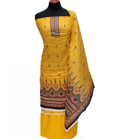 Sapphire D-Print Lawn`24 D#24007 Yellow
