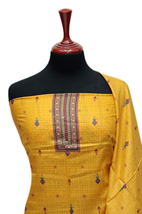 Sapphire D-Print Lawn`24 D#24007 Yellow