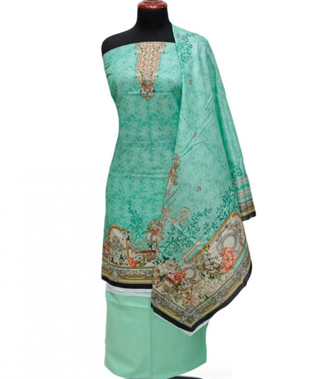 Sapphire D-Print Lawn`24 D#24008 A-Green