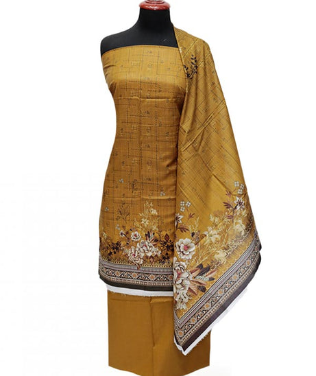Sapphire D-Print Lawn`24 D#24009 L-Brown