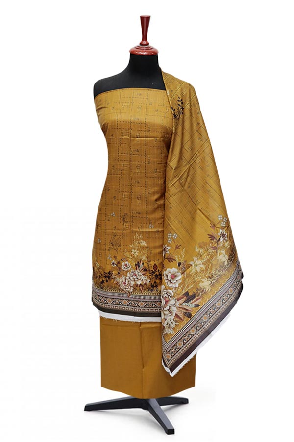 Sapphire D-Print Lawn`24 D#24009 L-Brown