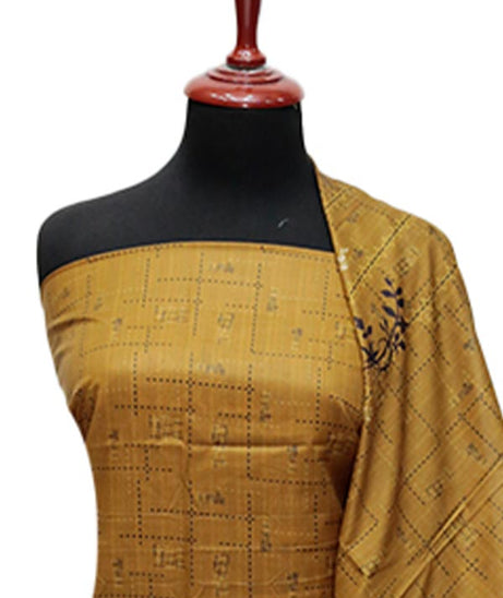 Sapphire D-Print Lawn`24 D#24009 L-Brown