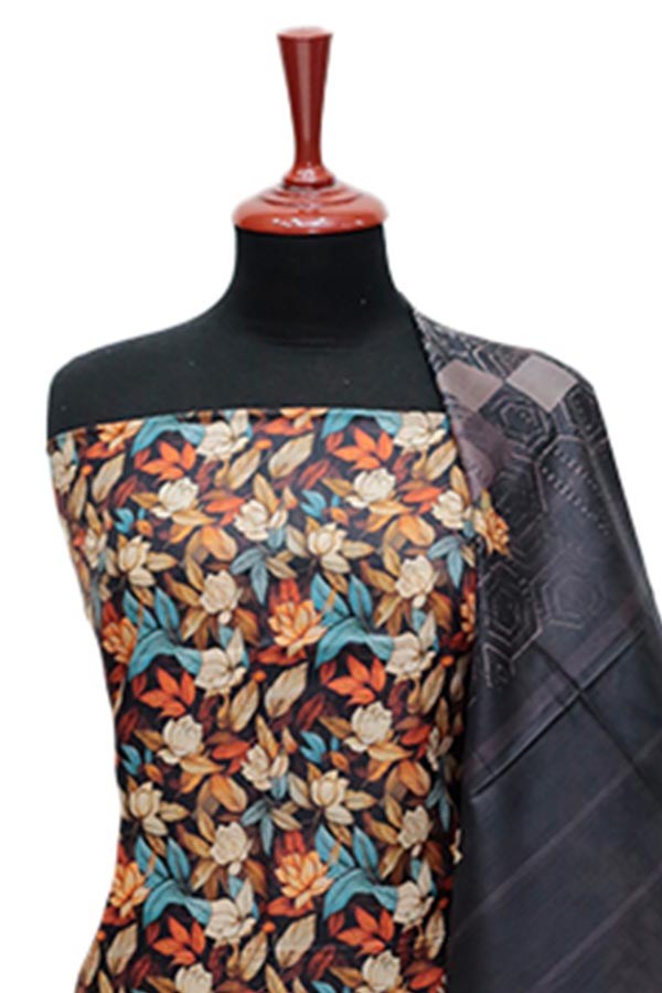 Sapphire D-Print Lawn`24 D#24010 Black