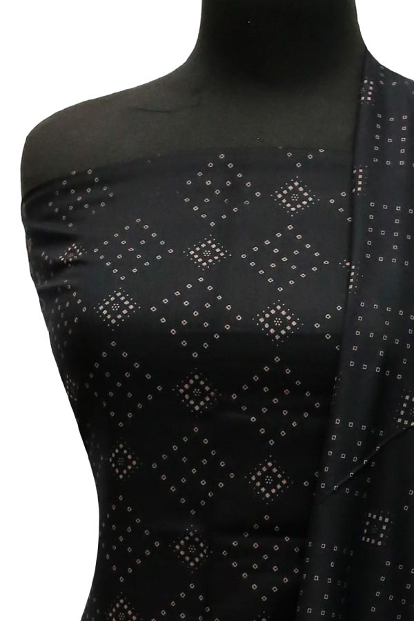 Sar-E-Bazam Pashmina Print`22 D#03 Black