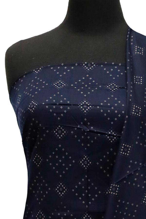 Sar-E-Bazam Pashmina Print`22 D#03 N-Blue