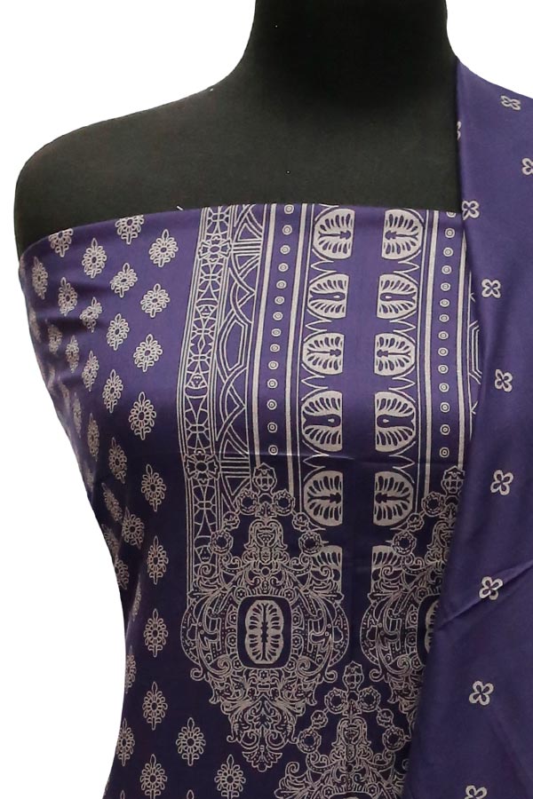 Sar-E-Bazam Pashmina Print`22 D#04 D-Mauve