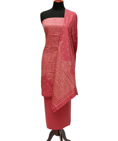 Sar-E-Bazam Pashmina Print`22 D#04 Pink