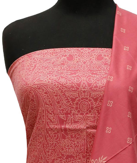 Sar-E-Bazam Pashmina Print`22 D#04 Pink