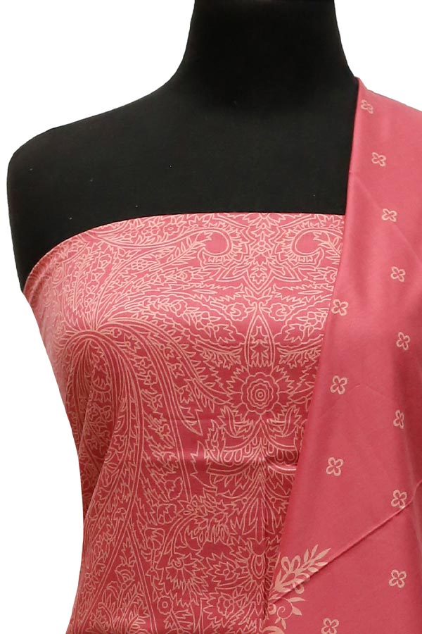 Sar-E-Bazam Pashmina Print`22 D#04 Pink