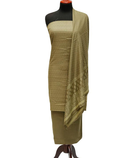 Sar-E-Bazam Pashmina Print`22 D#07 M-Green