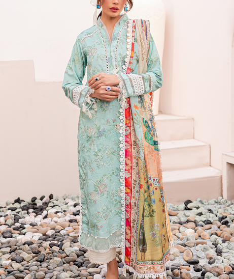 Zoya & Fatima Aman L/Lawn`24 (SARAH)