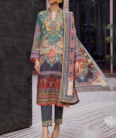 Sasha Digital Print Lawn'23 D#1