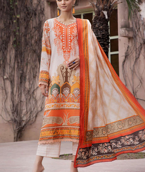 Sasha Digital Print Lawn'23 D#10