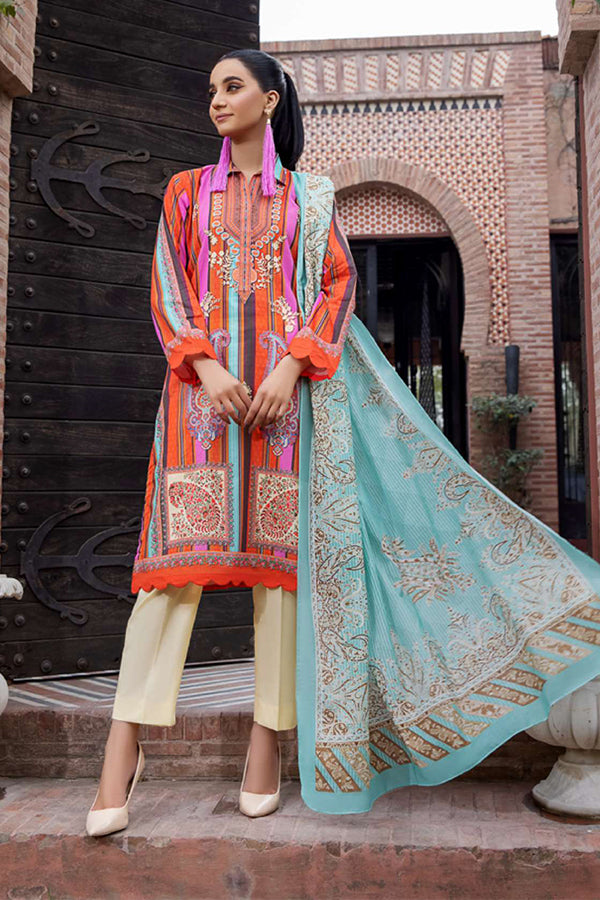 Sasha Digital Print Lawn'23 D#3