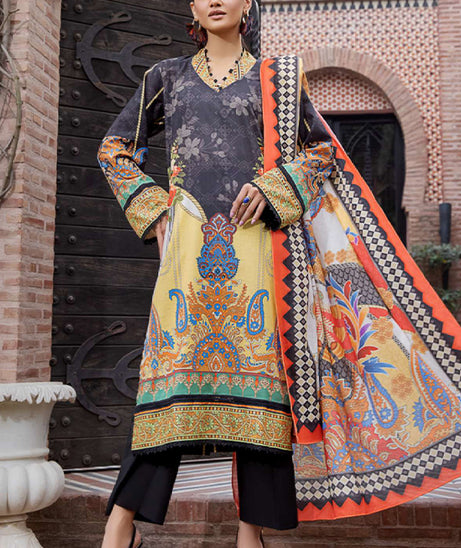 Sasha Digital Print Lawn'23 D#4