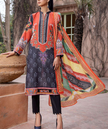 Sasha Digital Print Lawn'23 D#7