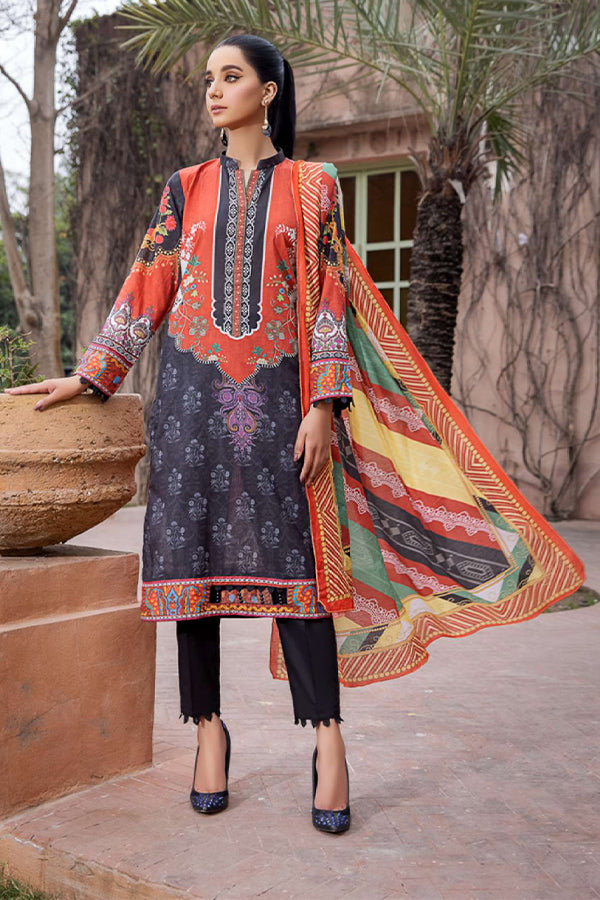 Sasha Digital Print Lawn'23 D#7