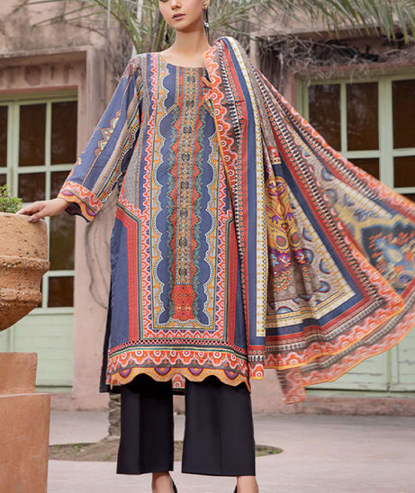 Sasha Digital Print Lawn'23 D#9
