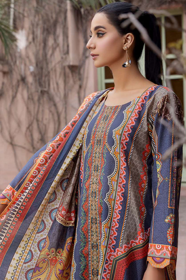 Sasha Digital Print Lawn'23 D#9