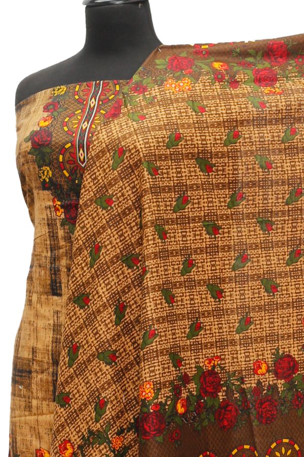 Satrangi Classic Linen`21 D#3 (CH-Brown)