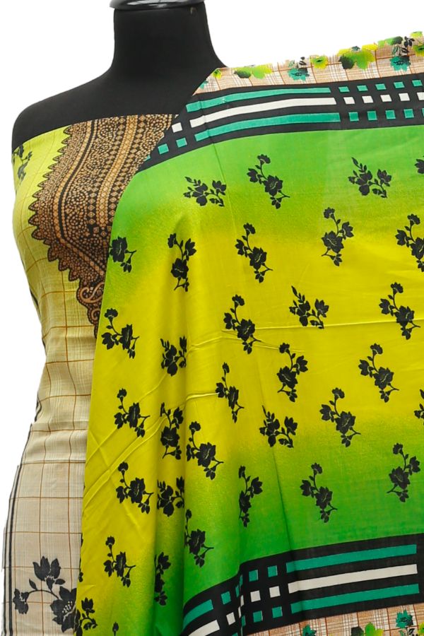 Satrangi Classic Linen`21 D#351 (Green)