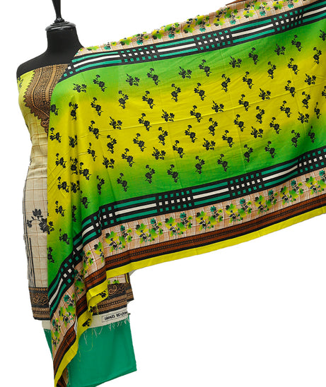 Satrangi Classic Linen`21 D#351 (Green)