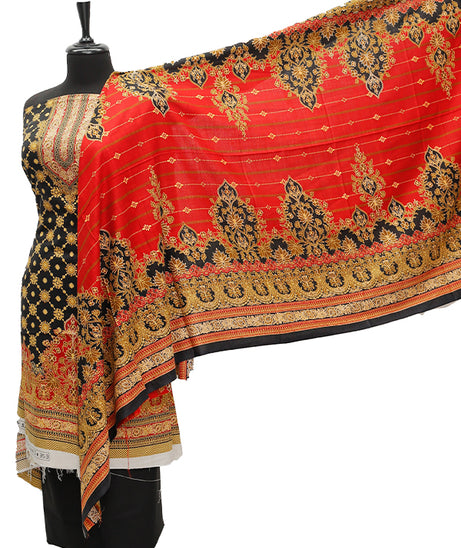 Satrangi Classic Linen`21 D#353 (Black)