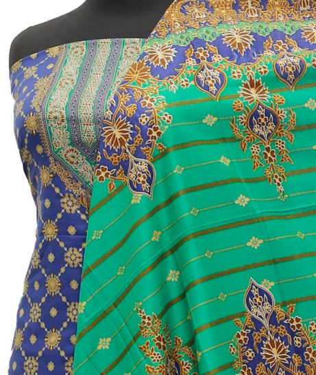 Satrangi Classic Linen`21 D#353 (Blue)