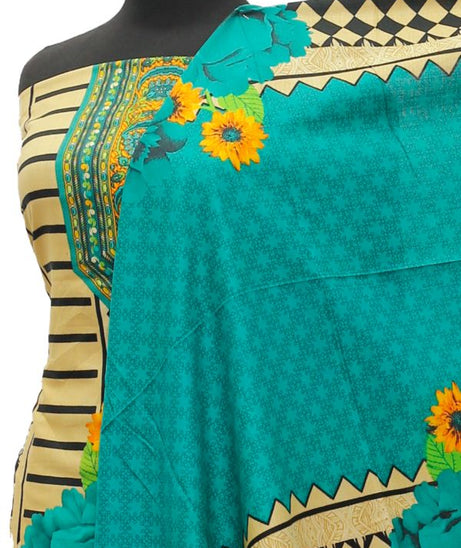 Satrangi Classic Linen`21 D#355 (Green)