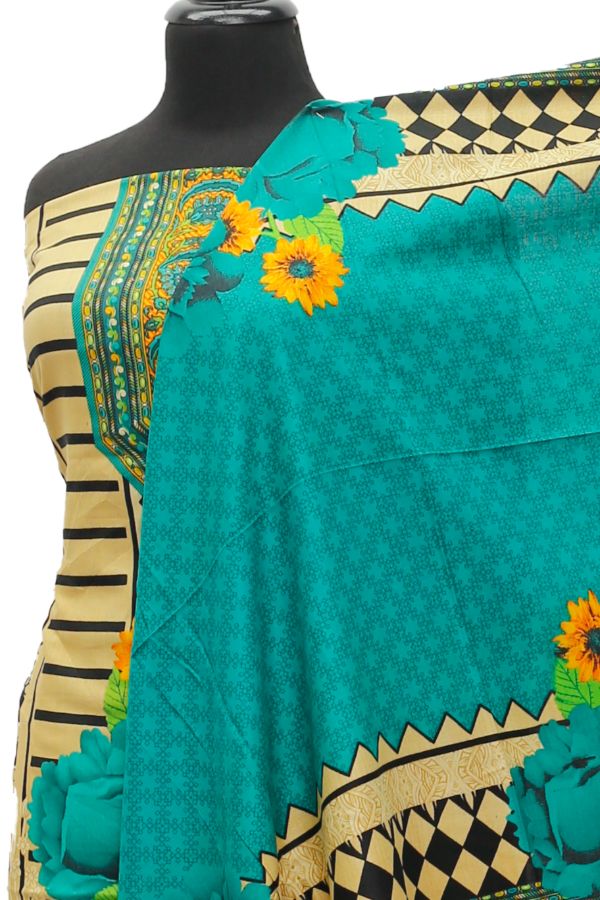 Satrangi Classic Linen`21 D#355 (Green)