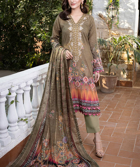Schick Floral Dobby Lawn'23 D#2