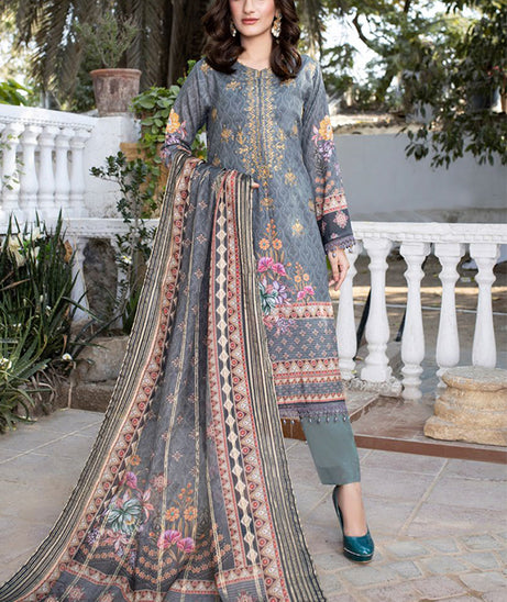 Schick Floral Dobby Lawn'23 D#4