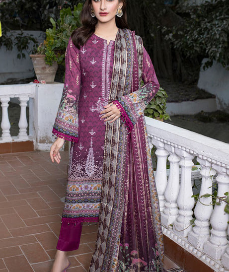 Schick Floral Dobby Lawn'23 D#8