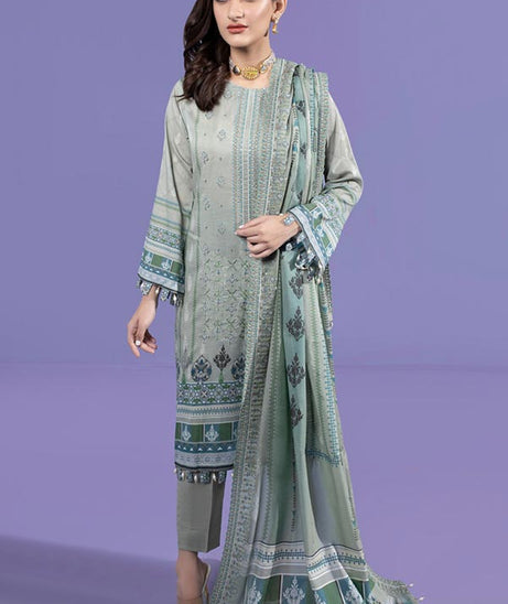 Schick Kinara Emb Lawn`23 (Vol-3) D#1 (D PISTA)