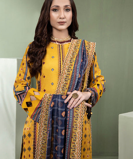 Schick Kinara DP Lawn'23 V#2 (Yellow)