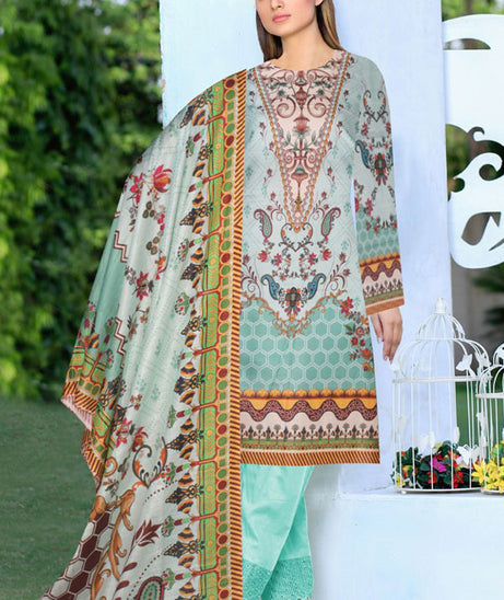 Sea Breeze D/Airjet Khaddar`21 (Turquoise)