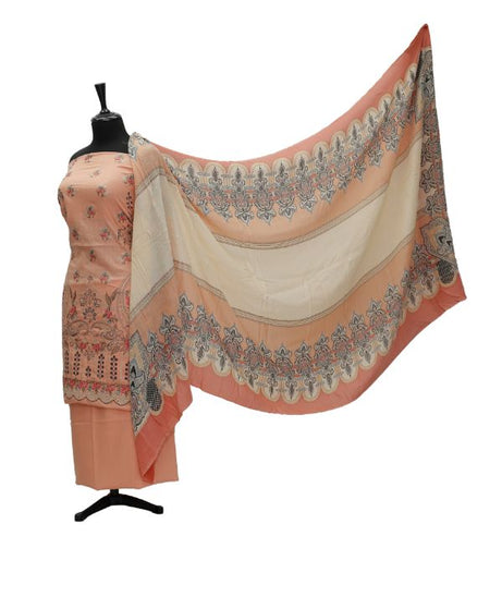 Sehar Arts Emb Marina'20 Peach