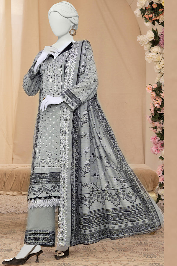 Sehar Emb Fancy Lawn'25 D#01