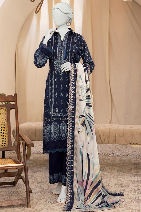 Sehar Emb Fancy Lawn'25 D#05