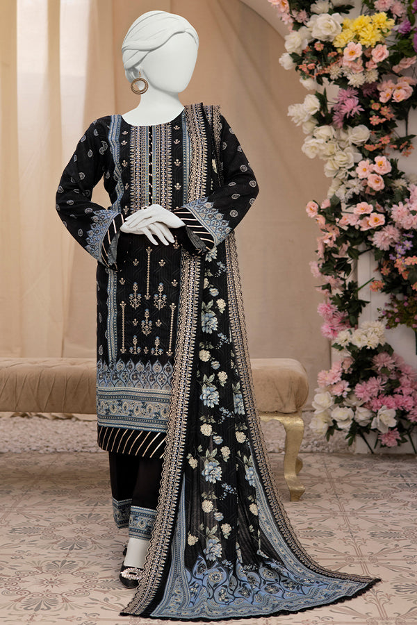 Sehar Emb Fancy Lawn'25 D#07