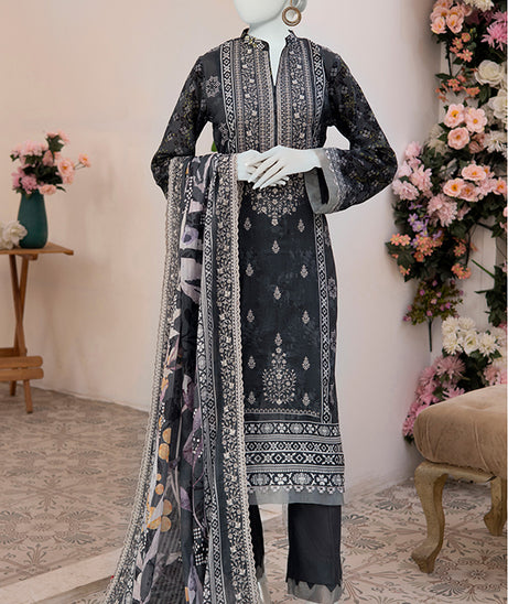 Sehar Emb Fancy Lawn'25 D#09