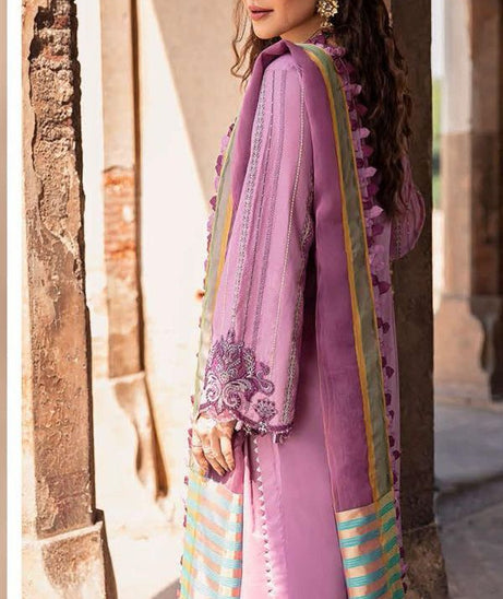 Seran Luxury Lawn`21 VICTORIAN ORCHID
