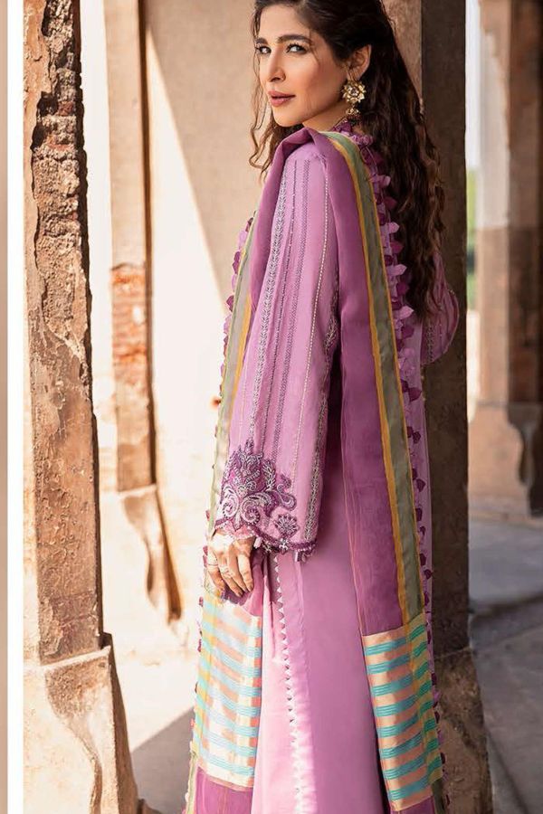 Seran Luxury Lawn`21 VICTORIAN ORCHID