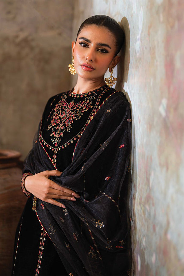 Seran Velmor Unstitched Velvet Formals'24 D#5