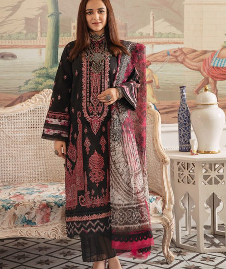 Seran Wasl Unstitched Collection`22 D#15