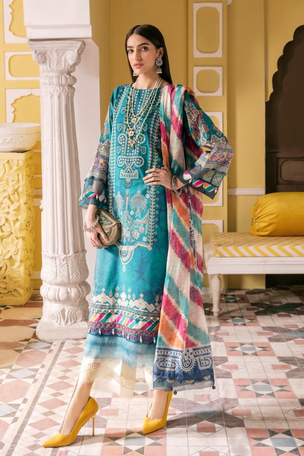 Seran Wasl Unstitched Collection`22 D#05