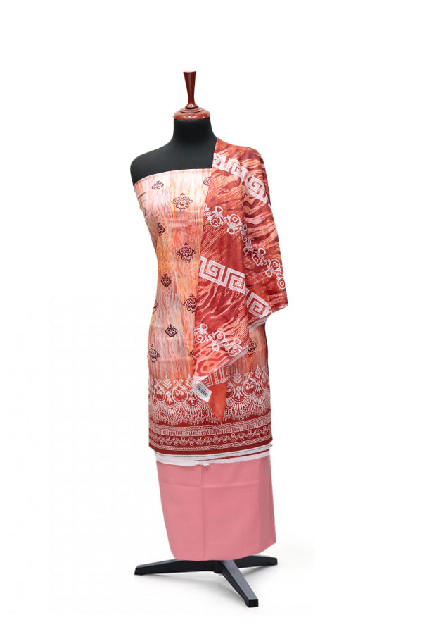 Serene Digital Print Lawn`25 D#329 (Pink)