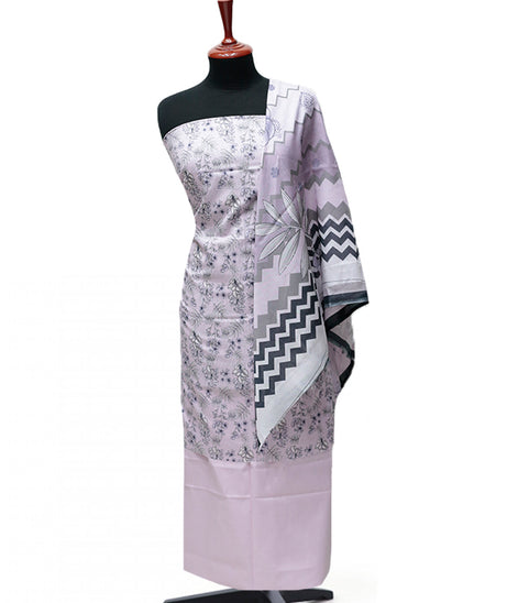 Serene Digital Print Lawn`25 D#333 (Lilac)